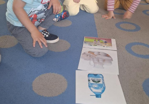 "Zdrowy przedszkolak" - zajęcia prowadzone przez p. Pedagog.