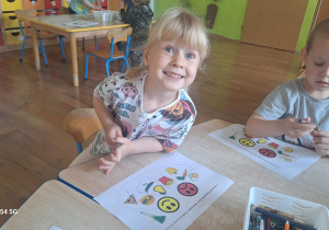 "Zdrowy przedszkolak" - zajęcia prowadzone przez p. Pedagog.
