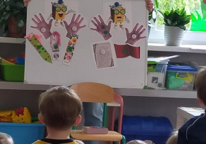 Tuptusie na spotkaniu z autorką książek dla dzieci.