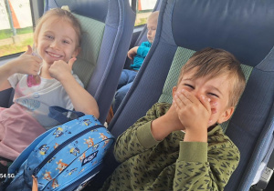Tuptusie na wycieczce do Safari Zoo w Borysewie.