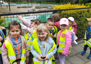 Tuptusie na wycieczce do Safari Zoo w Borysewie.