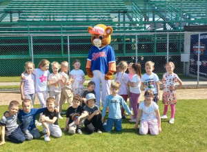 "Przedszkolaki na sportowo" - wyjście do Centrum Małej Ligi Baseballowej, realizacja grantu