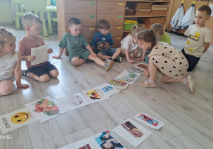 "Zdrowy przedszkolak" - zajęcia prowadzone przez p. Pedagog.