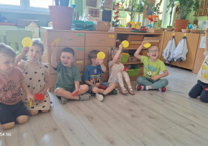 "Zdrowy przedszkolak" - zajęcia prowadzone przez p. Pedagog.