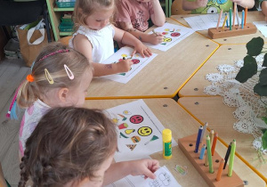 "Zdrowy przedszkolak" - zajęcia prowadzone przez p. Pedagog.