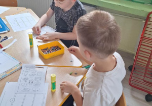 "Zdrowy przedszkolak" - zajęcia prowadzone przez p. Pedagog.