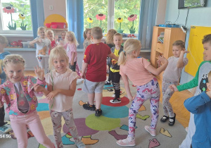 "Zdrowy przedszkolak" - zajęcia prowadzone przez p. Pedagog.