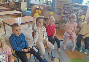 "Zdrowy przedszkolak" - zajęcia prowadzone przez p. Pedagog.