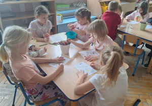 "Zdrowy przedszkolak" - zajęcia prowadzone przez p. Pedagog.