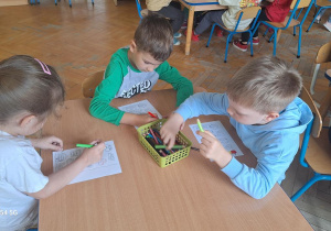 "Zdrowy przedszkolak" - zajęcia prowadzone przez p. Pedagog.