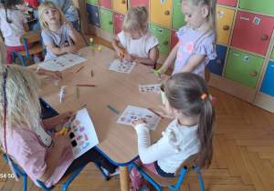 "Zdrowy przedszkolak" - zajęcia prowadzone przez p. Pedagog.