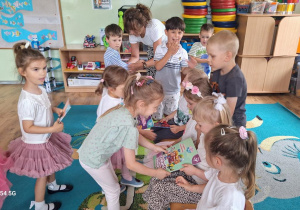 Urodziny Asi, Lenki, Poli i Jasia.