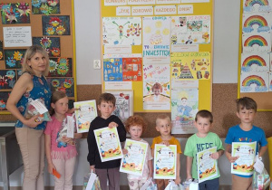 Podsumowanie konkursu plastycznego "Żyję zdrowo każdego dnia".