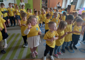Dzieci podczas ślubowania