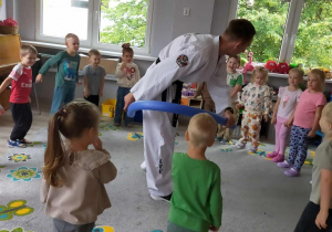 Pokaz sztuki walki Taekwon-do w Buziakach.