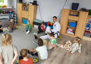 Pokaz sztuki walki Taekwon-do w Buziakach.