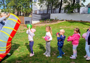 "Piłka moim przyjacielem" - obchody Europejskiego Tygodnia Sportu w "Promyczku".