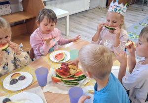 "Owocowe Urodzinki" w Buziakach - Zuzia.