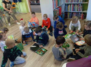 Zajęcia w Bibliotece Miejskiej