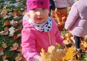 Naomi prezentuje swój bukiet