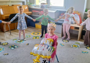 "Owocowe urodzinki" w Buziakach - Zosia.