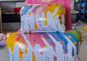 "Owocowe urodzinki" w Buziakach - Zosia.