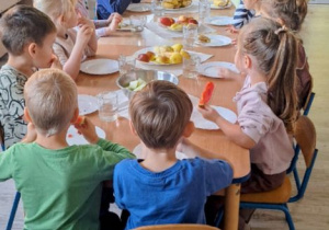 "Owocowe urodzinki" w Buziakach - Zosia.