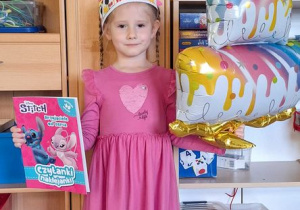 "Owocowe urodzinki" w Buziakach - Zosia.