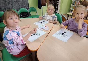 Zajęcia biblioteczne "Cztery pory roku - jesień" w Miejskiej i Powiatowej Bibliotece Publicznej w Kutnie