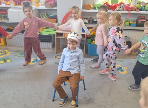 "Owocowe urodzinki" w Buziakach - Oskar.