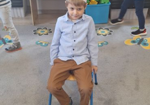 "Owocowe urodzinki" w Buziakach - Oskar.