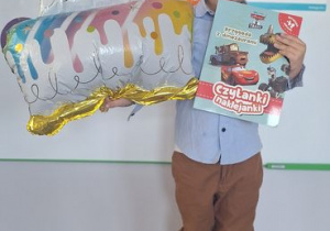 "Owocowe urodzinki" w Buziakach - Oskar.