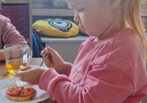 "Zdrowe śniadania" w Buziakach.