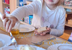 "Zdrowe śniadania" w Buziakach.