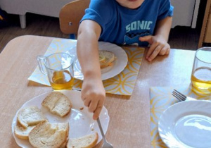 "Zdrowe śniadania" w Buziakach.