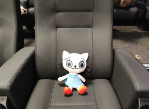 Z "Kicią Kocią" w kinie.