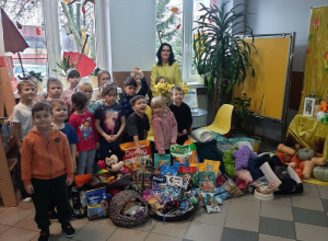 Figielki pomagają zwierzętom