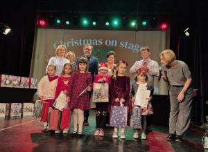 Udział Promyczków w Festiwalu Piosenki Angielskiej "Christmas on stage"