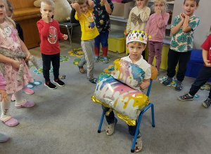 "Owocowe urodzinki" w Buziakach - Julek.