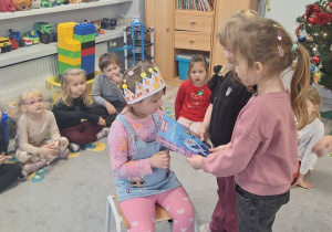 "Owocowe urodzinki" w Buziakach - Amelka.