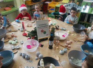 ,, Świętujemy imieniny Mikołaja " świateczne warsztaty.