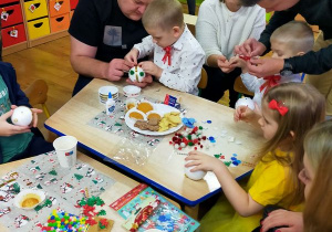 "Warsztaty świąteczne" z Rodzicami w Buziakach.