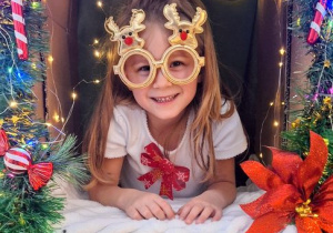 Buziaki na uroczystym Spotkaniu Wigilijnym w Centrum Seniora.