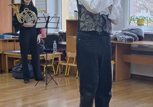 Audycja muzyczna z Bachmanem - "Muzyczne zakrętasy - waltornia".