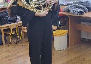 Audycja muzyczna z Bachmanem - "Muzyczne zakrętasy - waltornia".