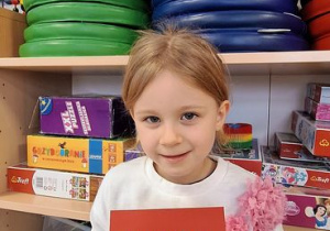 Asia ze swoją pracą.