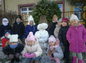 ,,Bałwankowa rodzinka" .