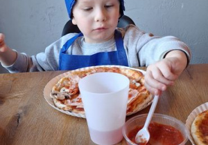 "Dzień pizzy" w pizzerii "Na widelcu".