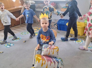 "Owocowe urodzinki" w Buziakach - Tomek.