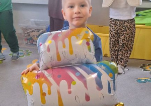 "Owocowe urodzinki" w Buziakach - Tomek.